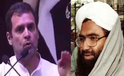 ഇന്ത്യയെ തുടർച്ചയായി ഭീകരതയിലാഴ്ത്തിക്കൊണ്ടിരിക്കുന്ന കൊടും ഭീകരൻ മസൂദ് അസ്സറിനെ .. മസൂദ് അസർ ജി എന്ന് ബഹുമാന പൂർവം സംബോധന ചെയ്ത് ….രാഹുൽ ഗാന്ധി: (Is Rahul loves Terrorists .?