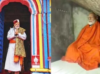 രുദ്രധ്യാനത്തിൽ മോദി , കേദാർനാഥ് ഗുഹയിൽ മോദിയുടെ ഏകാന്ത ധ്യാനം:
