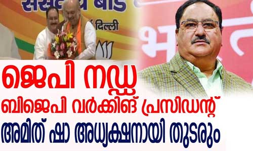 എബിവിപിയുടെ കരുത്തനായ നേതാവ് ; ഹിമാചലിലെ ജനകീയ മുഖം; ഇപ്പോൾ…ബിജെപി  വർക്കിംഗ് പ്രസിഡന്റ് ;ജഗത് പ്രകാശ് നഡ്ഡ: