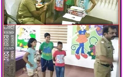 കളഞ്ഞു കിട്ടിയ പണം തിരിച്ചേൽപ്പിക്കാൻ …കുട്ടികൾ പോലീസ് സ്റ്റേഷനിലേക്ക്: