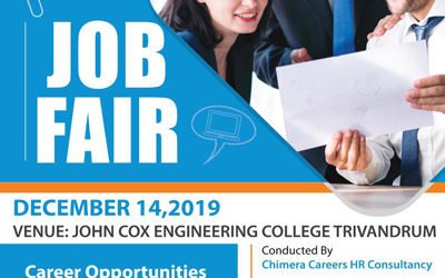 Career Opportunities….Job Fair at Trivandrum on December 14th :