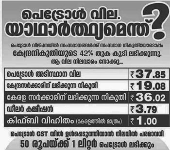 ചക്ര സ്തംഭന സമരം ജനദ്രോഹപരവും, ജനങ്ങളോടുള്ള വെല്ലുവിളിയും :