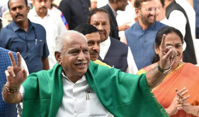 Karnataka CM Yediyurappa announces resignation, will resign in a short while!