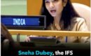 Vacate POK… India strongly replied to Pakisthan PM at UNGA.. by Sneha Dubey ..the young IFS Officer: