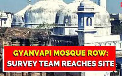 Gyanvapi Mosque Row: Court Official Conducts Survey Of Premises As Police Restricts Entry: