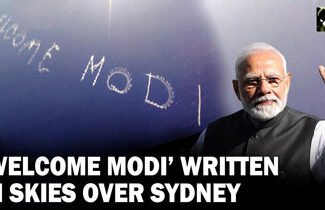PM MODI IS THE BOSS:മോദിക്ക് സ്വാഗതം സിഡ്നിയുടെ നീലാകാശത്തും :