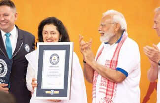 യുഎൻ ആസ്ഥാനത്ത് പ്രധാനമന്ത്രി നരേന്ദ്ര മോദി നയിച്ച യോഗചടങ്ങ് ഗിന്നസ് റെക്കോർഡിലേക്ക്:ഇരട്ടി മധുരം പോലെ ഗിന്നസ് റെക്കോർഡും: