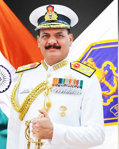 Admiral Dinesh K Tripathi takes over as new Chief of Naval Staff: